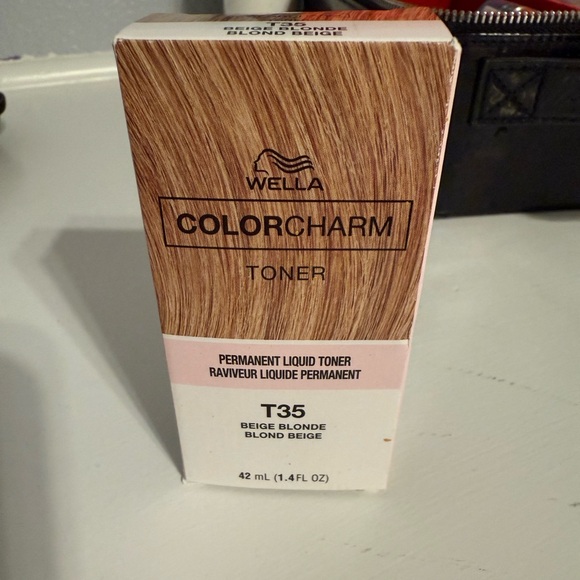 UNUSED NWT Wella Color Charm T35 Beige Blonde Toner - Picture 2 of 8